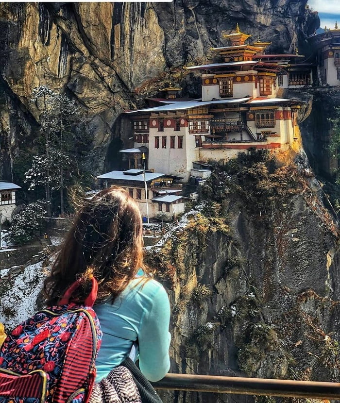 Tham quan tu viện Paro Taktsang ở đèo Chele La Bhutan