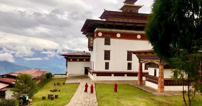 Tu viện Talo là điểm tham quan gần sông Mo Chhu Bhutan 