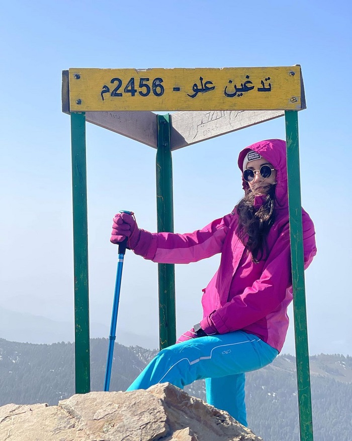 Núi Tidirhine là tuyến đường mòn đi bộ tốt ở dãy núi Rif Maroc