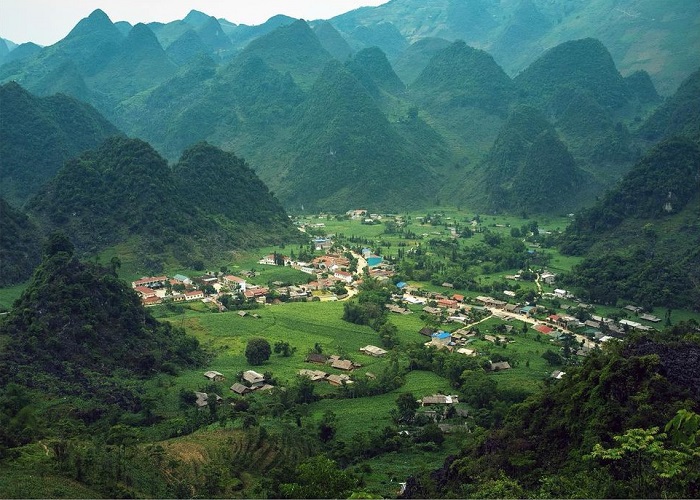 Xã Lũng Hồ Hà Giang thích hợp để du khách tự khám phá