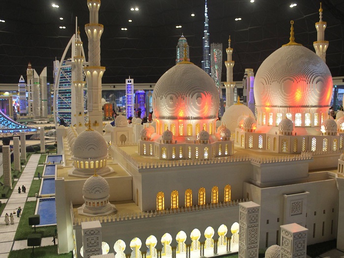 Thế giới thu nhỏ Miniland trong công viên giải trí Legoland Dubai
