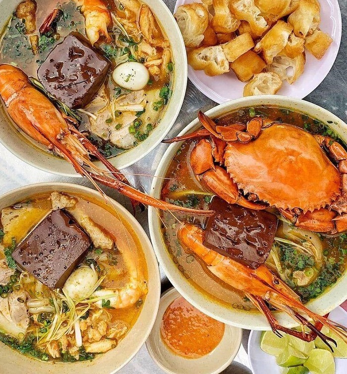 Phu Quoc crab noodle soup at Fishing Village restaurant