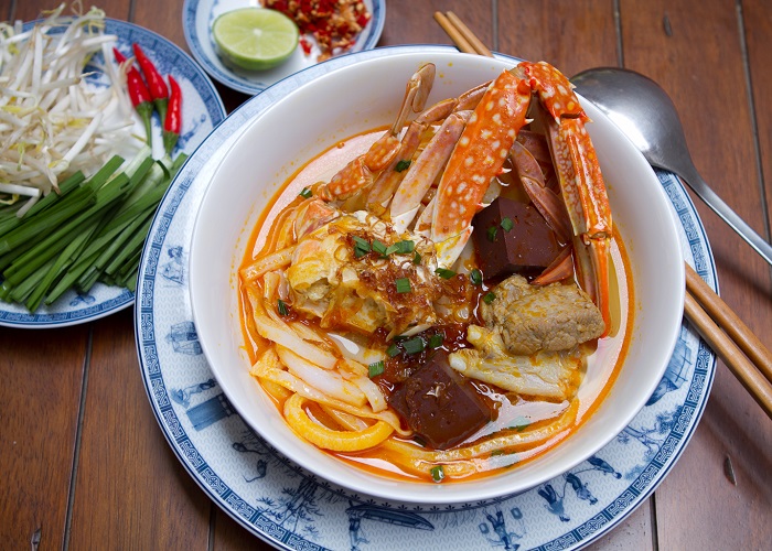 Phu Quoc crab noodle soup at Quoc Anh restaurant