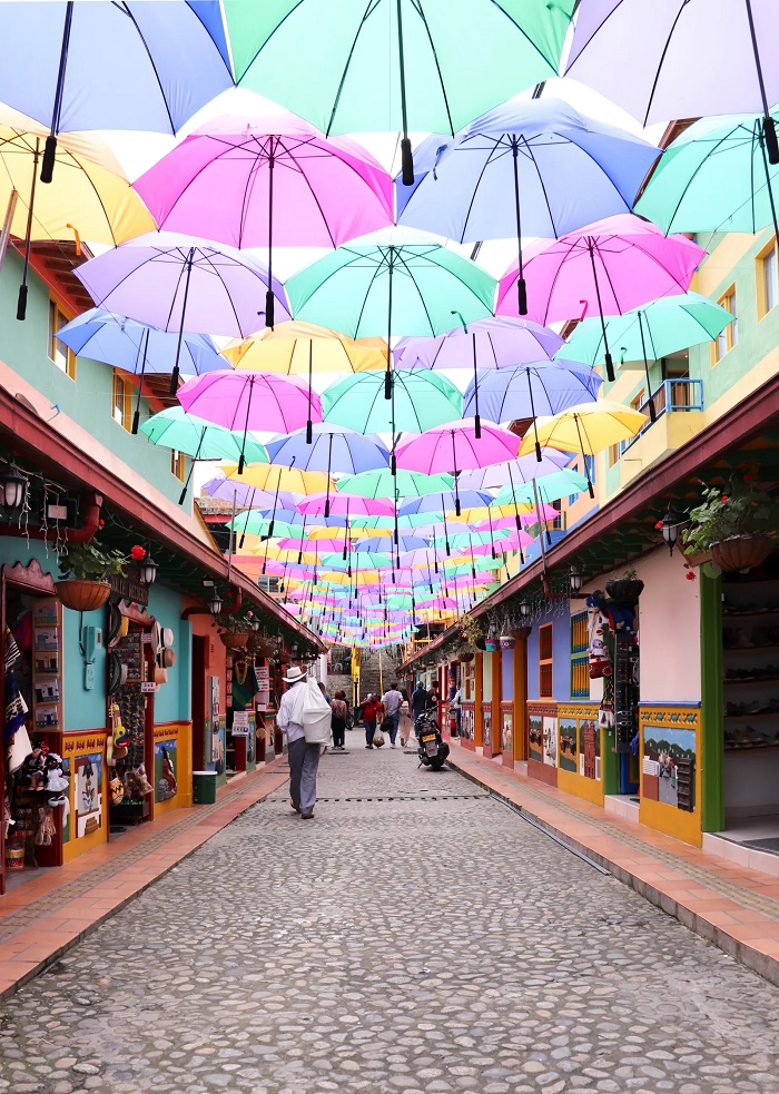 Thị trấn Guatapé là một địa điểm du lịch Nam Mỹ