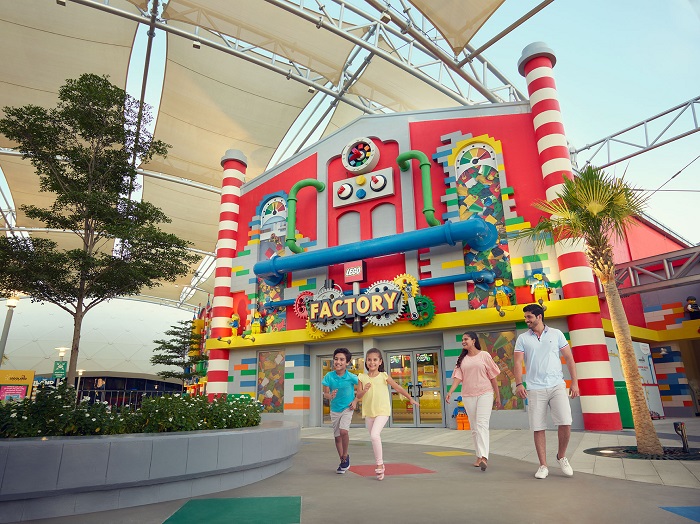 Factory ở công viên giải trí Legoland Dubai