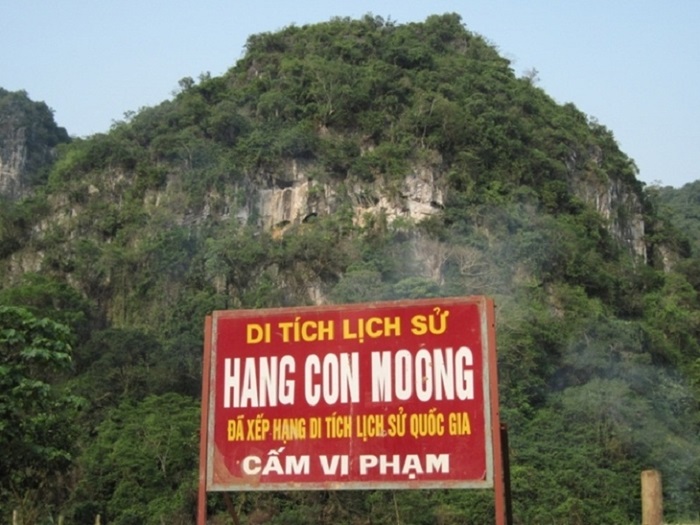 di tích lịch sử ở Thanh Hóa - Hang Con Moong