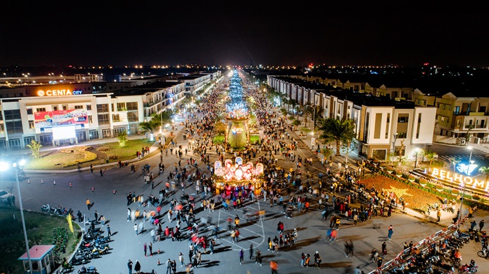 Christmas destination in Bac Ninh - Centa City
