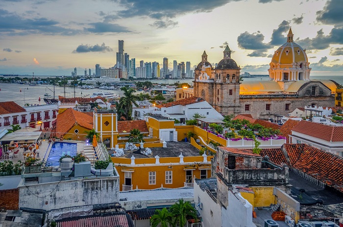 Thành phố Cartagena là một địa điểm du lịch Nam Mỹ