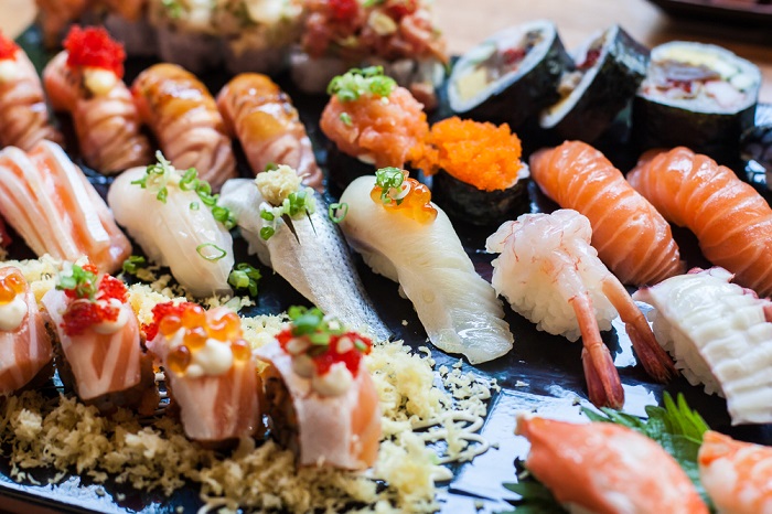 Sushi  là một trong những món cơm ngon nhất thế giới