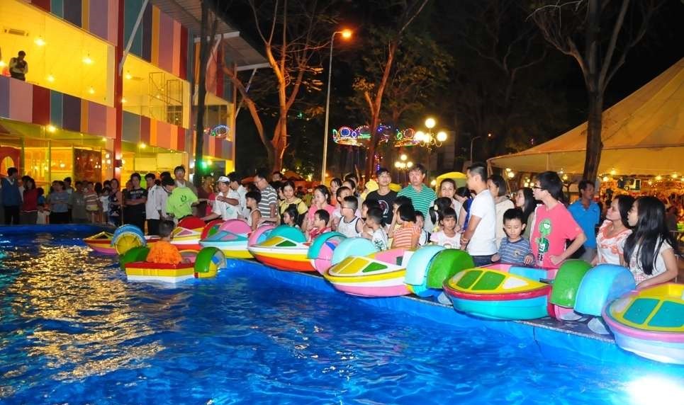 Children's play area in Saigon - White Rabbit Amusement Park District 10