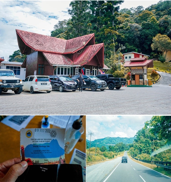 Di chuyển đến núi Kinabalu - kinh nghiệm chinh phục núi Kinabalu 