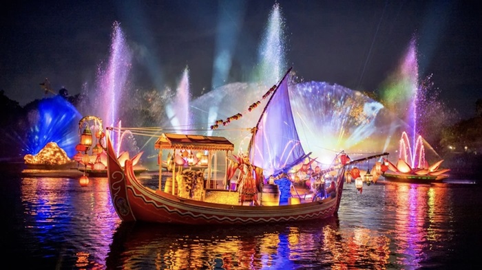 Mega Grand World Hanoi - The Voyage water music