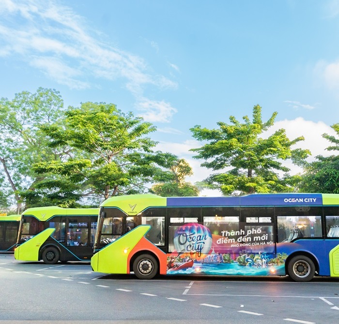 Mega Grand World Hanoi - shuttle bus