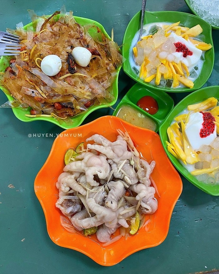 quán ăn vặt ở Ninh Bình - Chè Bống