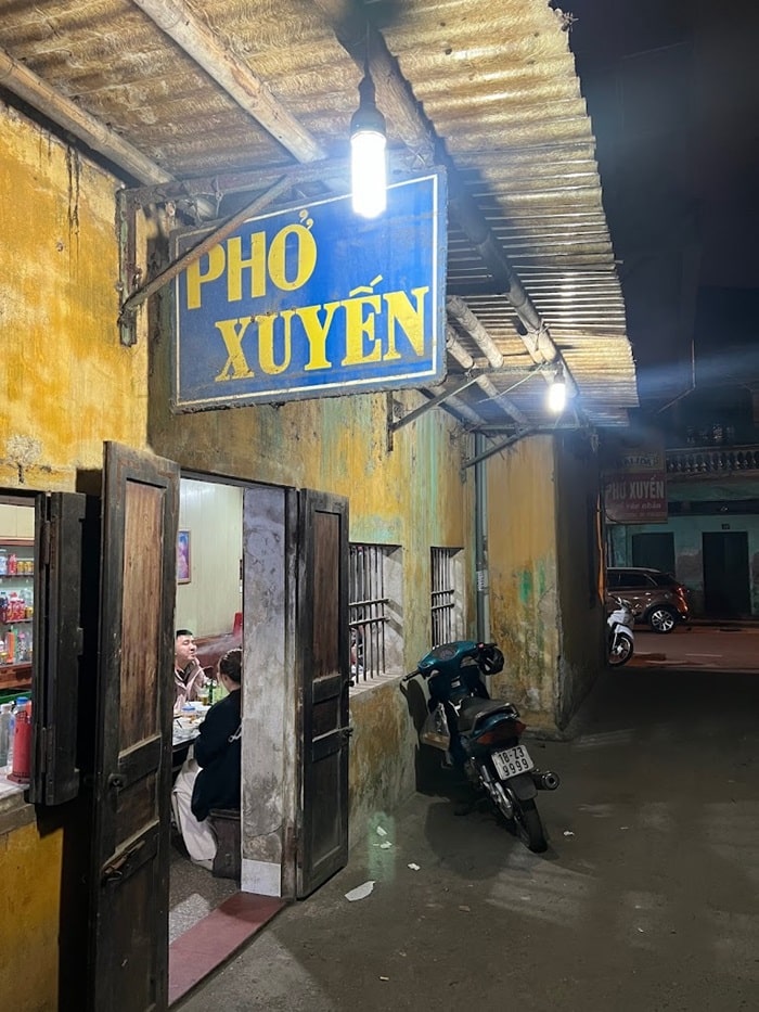 quán phở ngon ở Nam Định - Phở Xuyến
