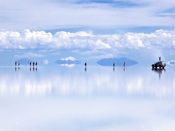 Hồ muối Salar de Uyuni - địa điểm du lịch Nam Mỹ