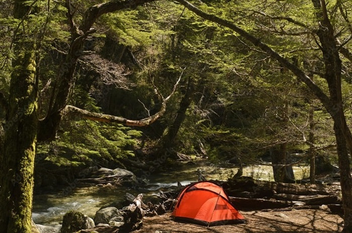 Cắm trại ở công viên quốc gia Nahuel Huapi