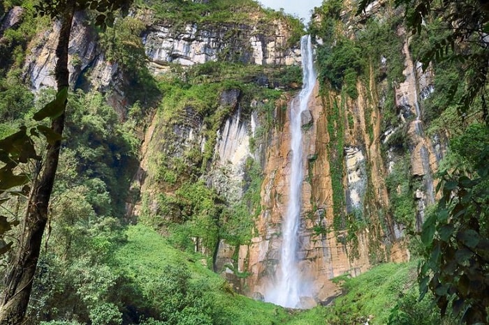 Thác Yumbilla là địa điểm tham quan không thể bỏ qua khi đến thị trấn Chachapoyas