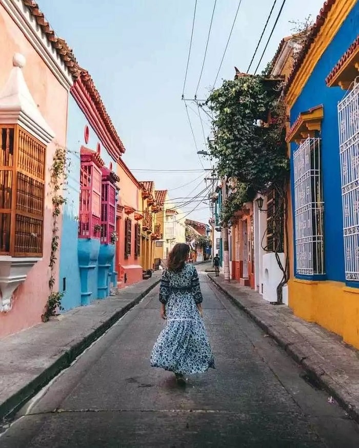 Đi lang thang trên những con đường mê cung ở thành phố Cartagena
