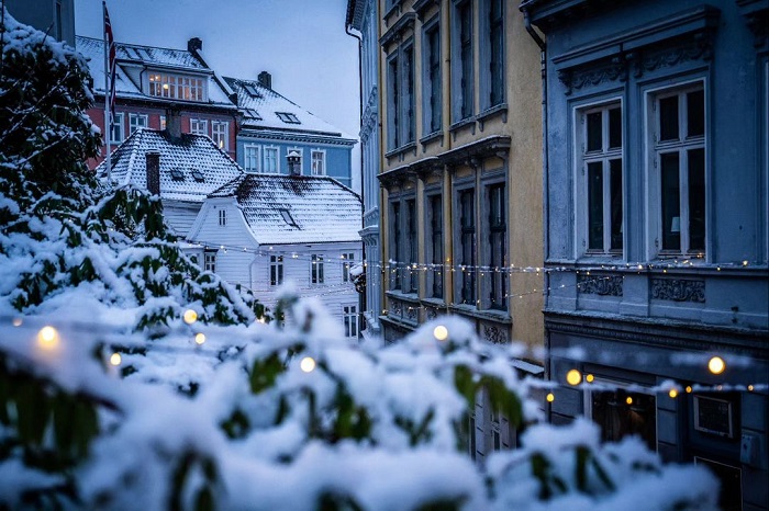 Thành phố Bergen là thành phố tuyết đẹp trên thế giới mà bạn nên ghé thăm