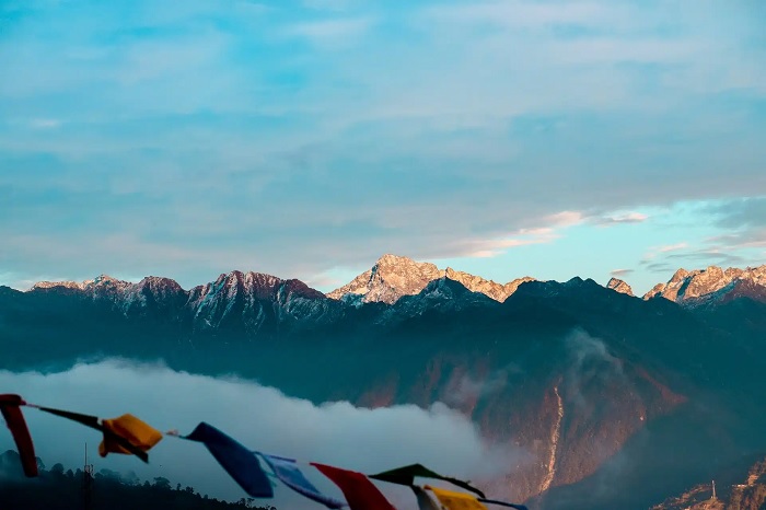  Khung cảnh miền núi ở Arunachal Pradesh - thị trấn Tawang