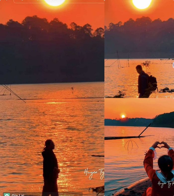 điểm ngắm hoàng hôn ở Gia Lai