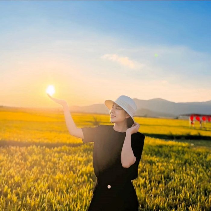 CÁNH ĐỒNG điểm ngắm hoàng hôn ở Gia Lai 