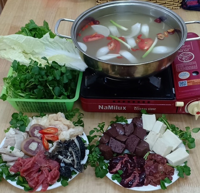 quán lẩu đuôi bò ngon Hà Nội - Lẩu Nướng ALOBO