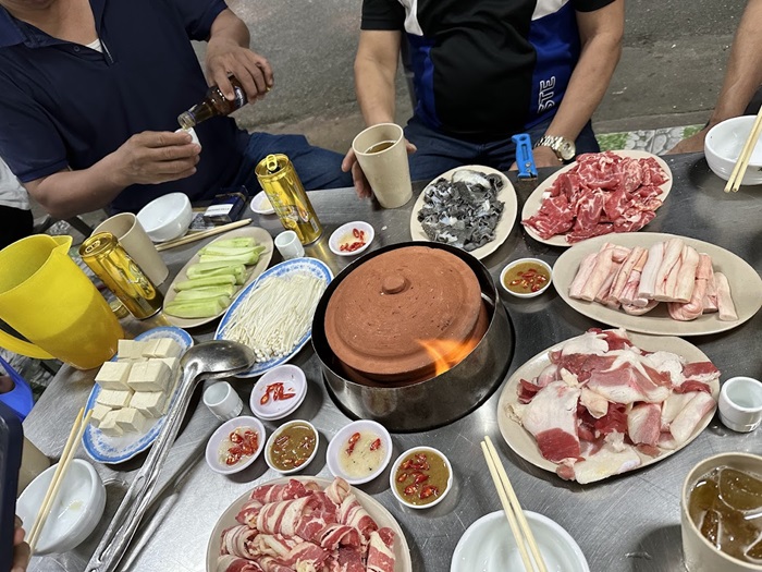 quán lẩu đuôi bò ngon Hà Nội - Lẩu đuôi bò Hạnh Nổ