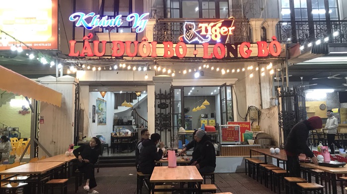 quán lẩu đuôi bò ngon Hà Nội - Lẩu đuôi bò Khánh Vy