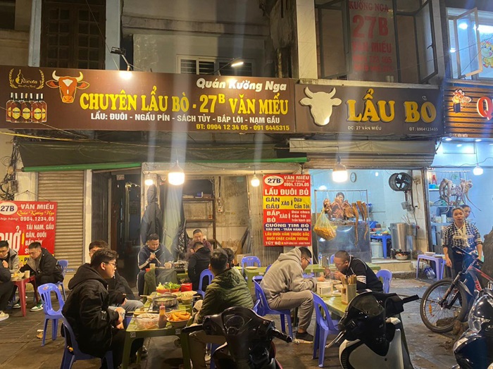 quán lẩu đuôi bò ngon Hà Nội - Lẩu Bò Kường Nga