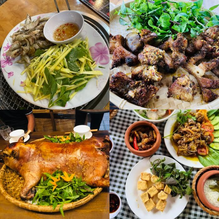 quán ăn ngon gần hồ Lắk Buôn Lê Quán