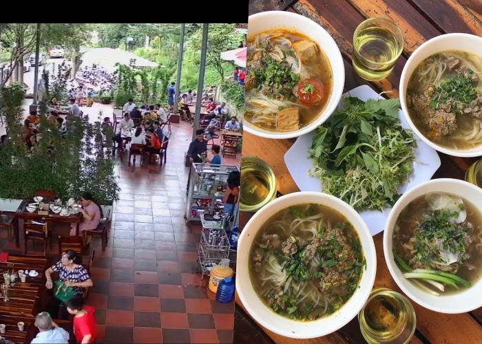 quán ăn ngon gần hồ Lắk Charming Lak