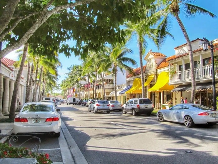 Đại lộ Worth là thị trấn Palm Beach Mỹ 