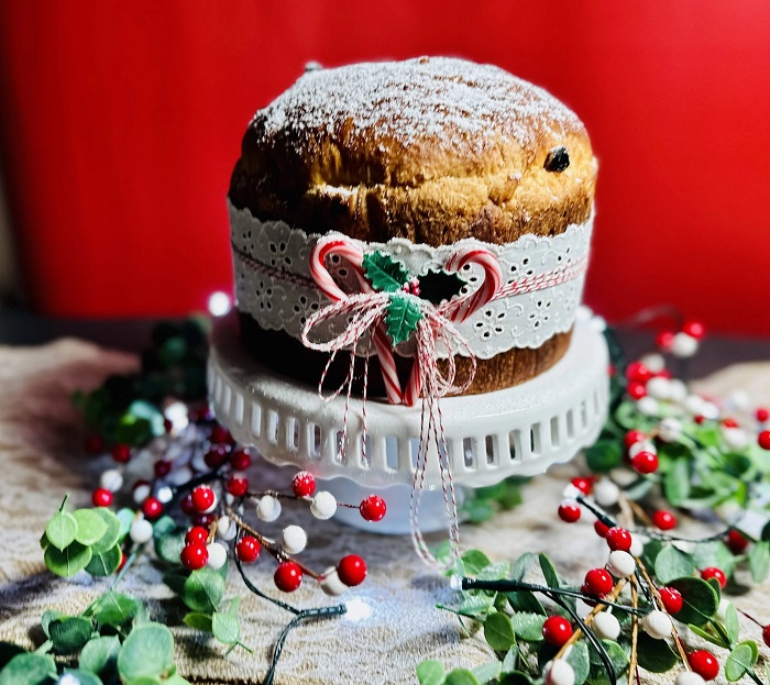 Panettone là món ăn Giáng sinh ở Ý phổ biến