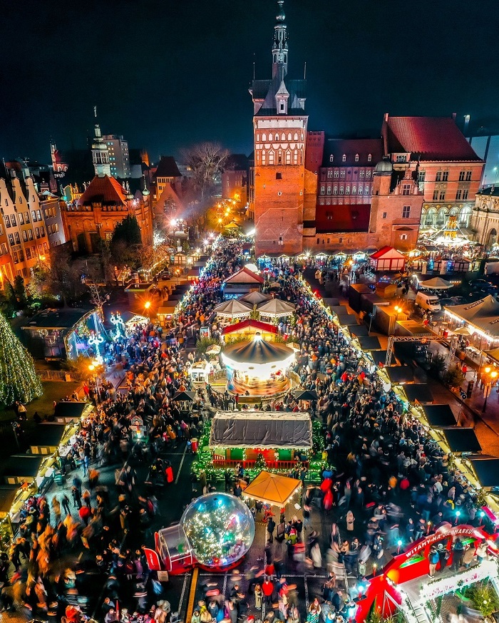 Gdańsk là chợ Giáng sinh ở Ba Lan đáng để ghé thăm 