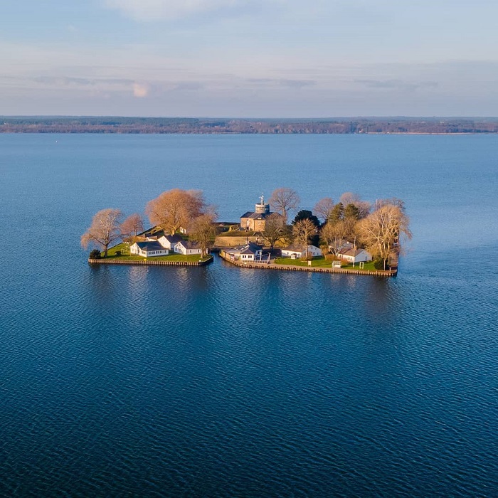 Wilhelmstein là hòn đảo nhỏ nhất thế giới mang vẻ đẹp yên bình