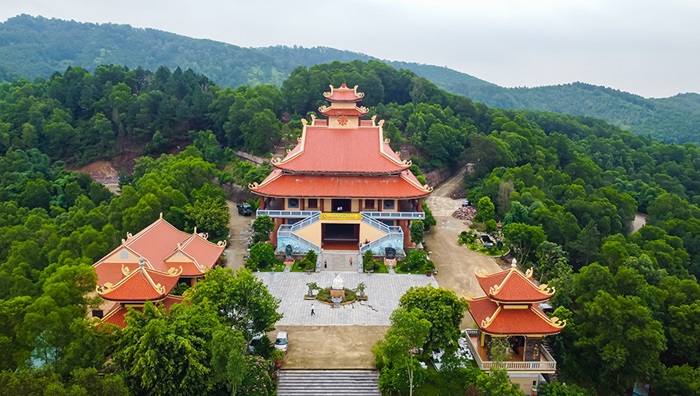 làng Sấu Bắc Giang - Thiền viện Trúc Lâm Phượng Hoàng