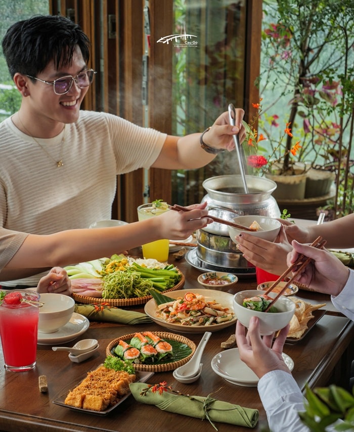nhà hàng món Việt sang trọng ở Hà Nội - Cau Go Vietnamese Cuisine