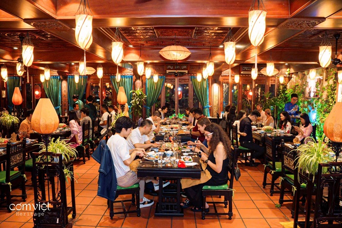 nhà hàng món Việt sang trọng ở Hà Nội - Nhà hàng Cơm Việt