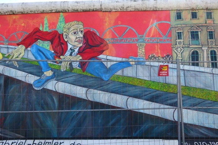 Tác phẩm ở phòng trưng bày East Side Đức