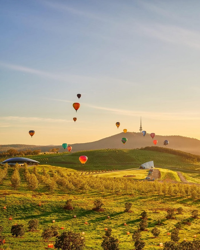 Canberra là một trong những thành phố sạch nhất thế giới không thể bỏ qua