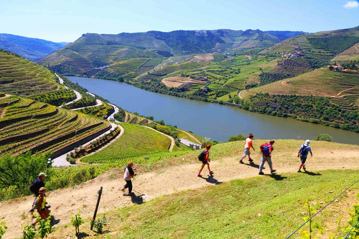 Đi bộ đường dài là hoạt động thú vị ở thung lũng Douro