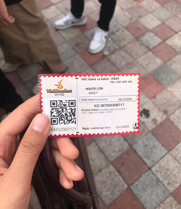 VinWonders Vũ Yên Hải Phòng - giá vé