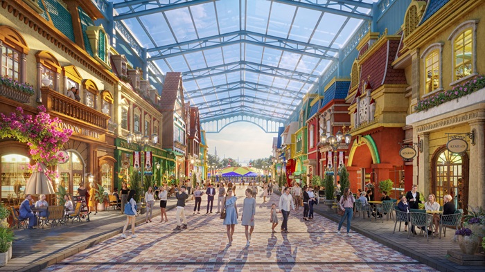 VinWonders Vũ Yên Hải Phòng - Đại lộ Hoàng gia