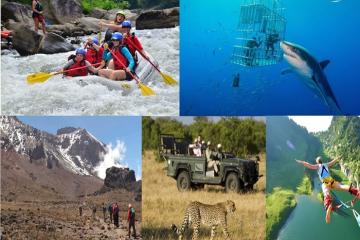 Thử thách lòng can đảm với các hoạt động mạo hiểm ở châu Phi