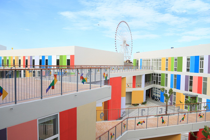 Cung thiếu nhi Đà Nẵng được chia thành nhiều khu khác nhau - Ảnh: Internet