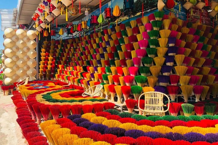 Làng hương Thủy Xuân có từ thời nhà Nguyễn - Ảnh: Internet