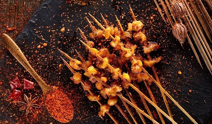 Thịt xiên nướng Tây An có độ ngon khó cưỡng lại được - Ảnh: Internet