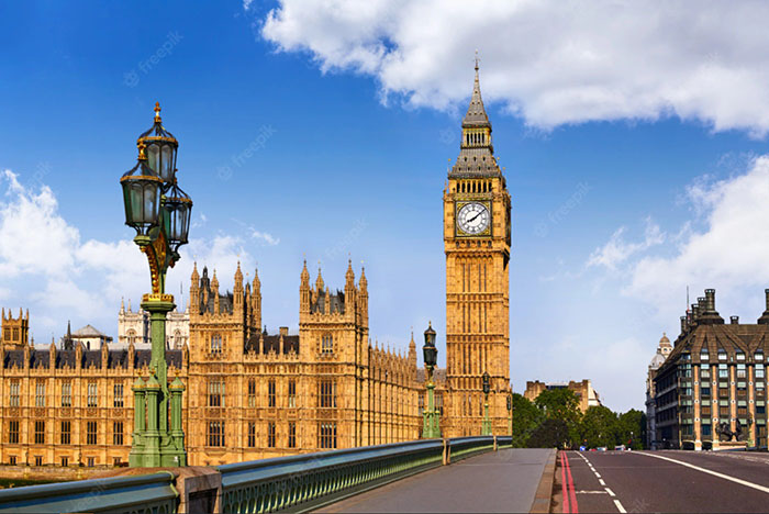 Địa điểm du lịch Anh - Tháp đồng hồ Big Ben nổi tiếng nhất nước Anh